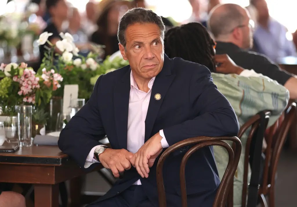 Andrew Cuomo's Breakfast Meeting at Junior's Fuels Mayoral Run Speculation