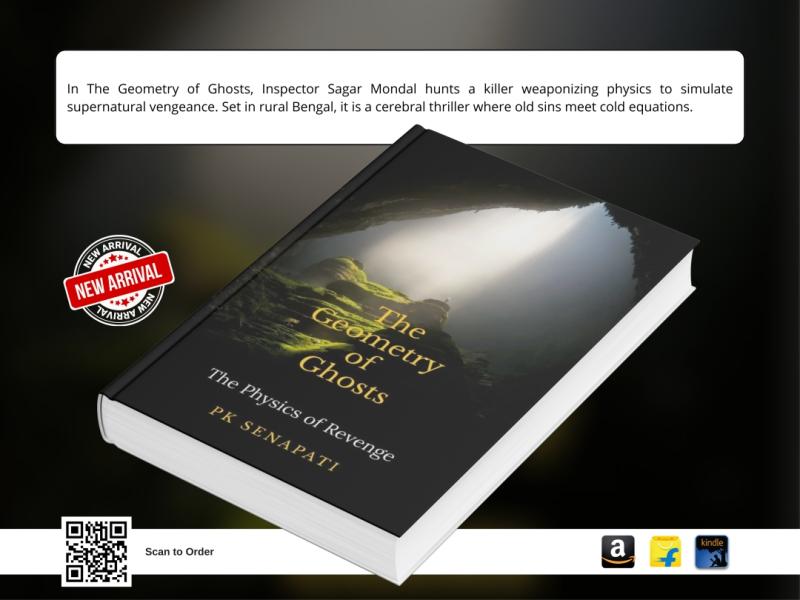 Equations of Justice: Serving Police Officer Pranab Kumar Senapati Unveils Cerebral Thriller ‘The Geometry of Ghosts’